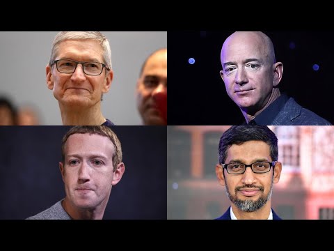 Los 4 gigantes de la tecnología ante el Congreso por practicas monopolistas